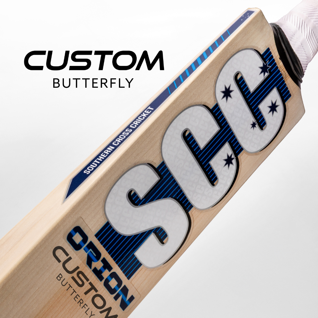 SCC Custom Butterfly Willow Cricket Bat